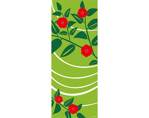 手ぬぐい：COCOLO（ハナ_グリーン）