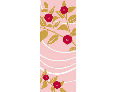 手ぬぐい：COCOLO（ハナ_ピンク）