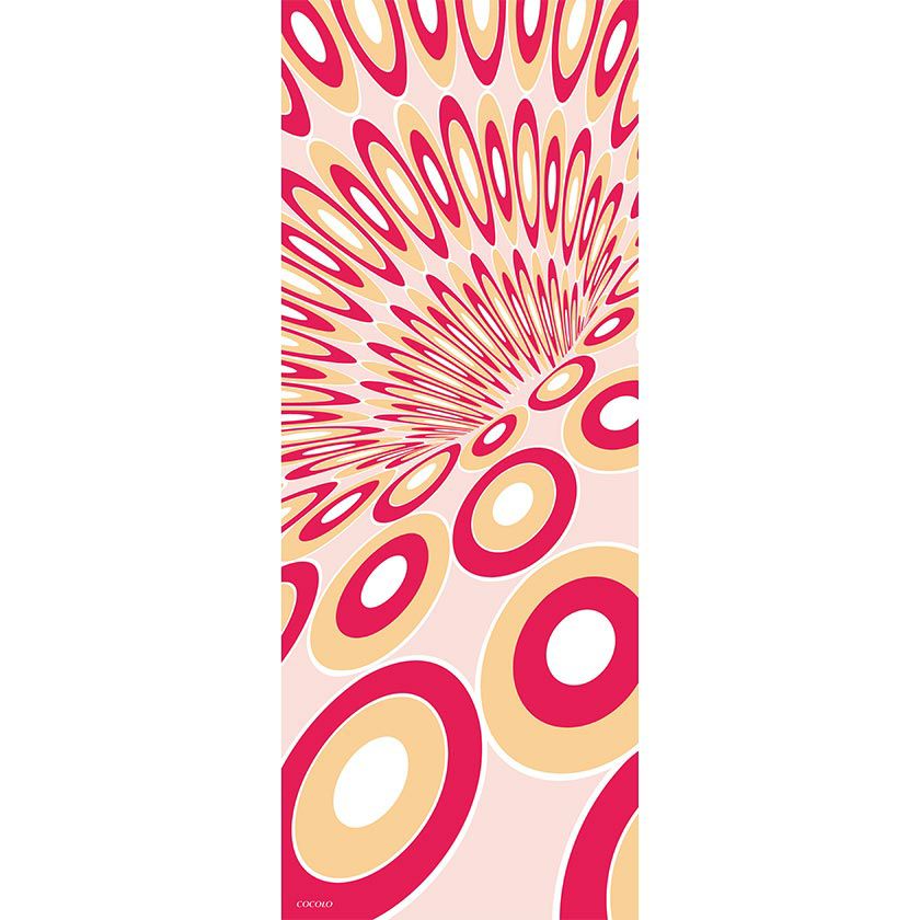 手ぬぐい：COCOLO（パラレル_ピンク）