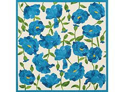 風呂敷：Sybilla（ブリヤンテス_ブルー）