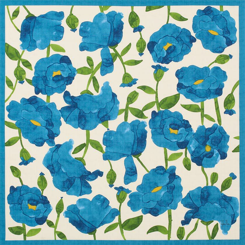 風呂敷：Sybilla（ブリヤンテス_ブルー）