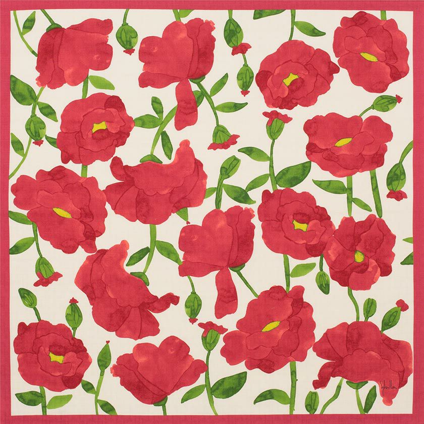 風呂敷：Sybilla（ブリヤンテス_レッド）