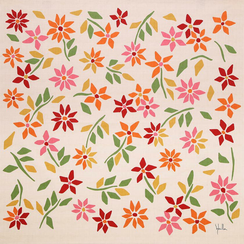 風呂敷：Sybilla（シルベストレー_ベージュ）