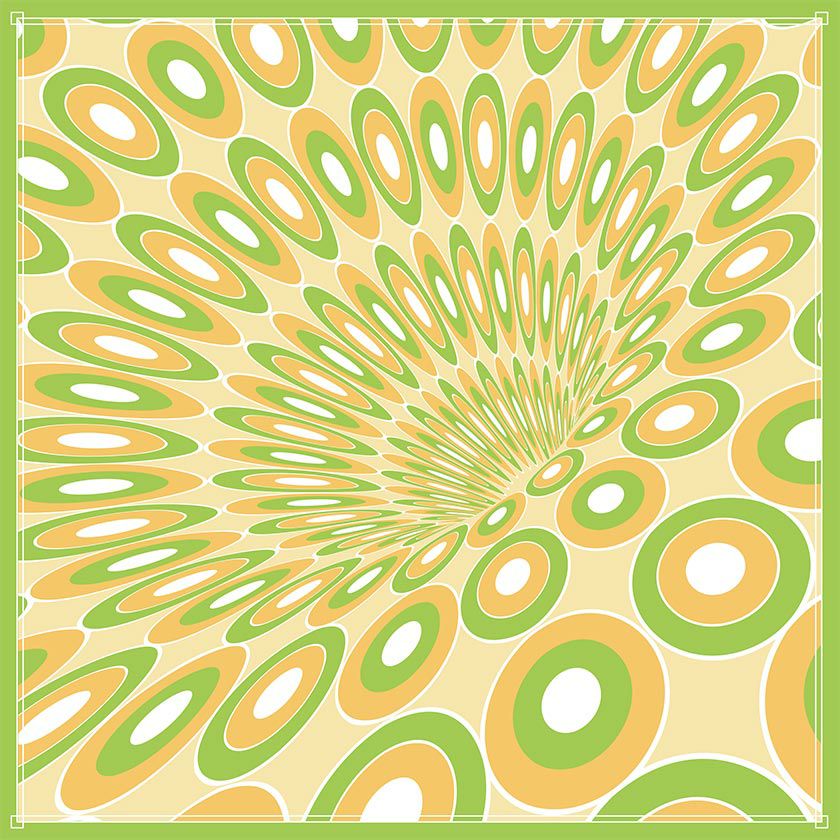 風呂敷：COCOLO（パラレル_グリーン）