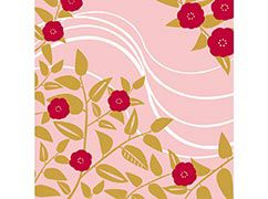 風呂敷：COCOLO（ハナ_ピンク）